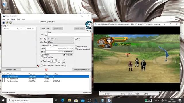 How to use other characters in master mode with cheat engine - Naruto Ultimate Ninja 5 смотреть онлайн