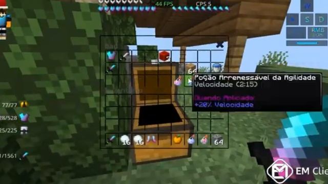 Saiu!!! EM CLIENT PARA MCPE MELHOR CLIENT(Com Hack) MCPE смотреть онлайн