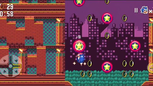 Sonic sms remake Spring Yard zone 1.0.G BETA 2 beta teste смотреть онлайн