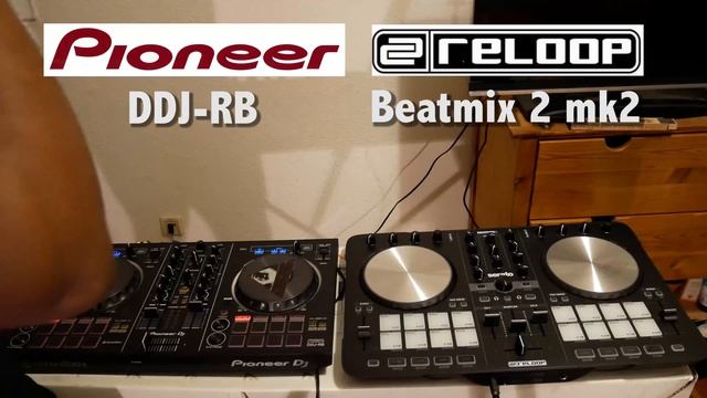 Pioneer DDJ-RB vs Reloop Beatmix 2 mk 2 смотреть онлайн