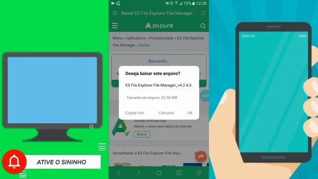 COMO BAIXAR E INSTALAR ES FILE EXPLORER NO CELULAR DE GRAÇA смотреть онлайн