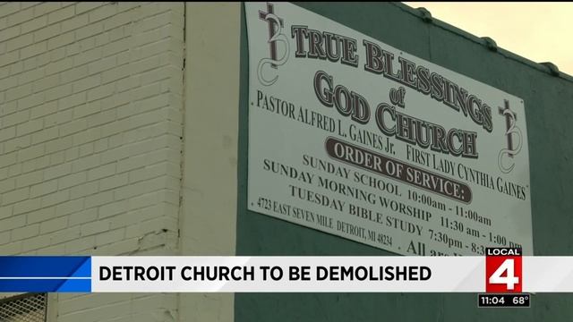 Detroit church collapses month after pastor buys building to renovate it смотреть онлайн