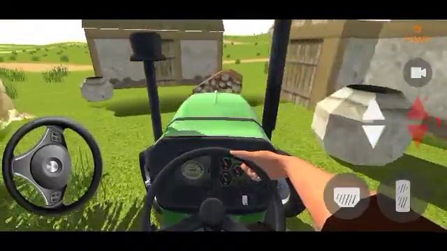 TRANSPORTING tractor driving 3d 🚜#fs22 indian tractor driving 3d game Android gameplay preeti trac🚜 смотреть онлайн