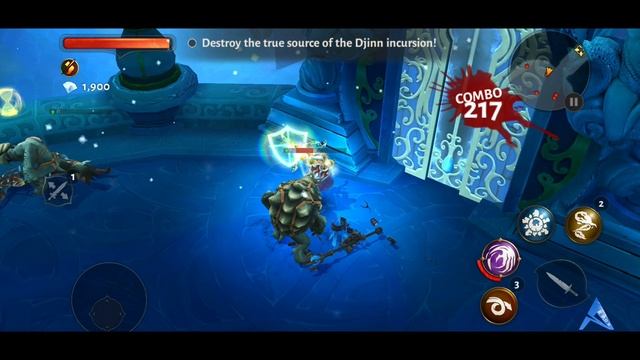 Dungeon hunter 5 - Water Inner Sanctum 1 - Arrow смотреть онлайн