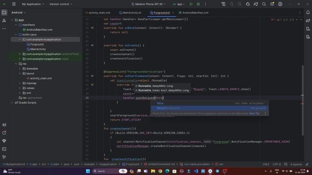 Building a Foreground Service with Custom Notification in Android Kotlin |Step-by-Step Guide#coadin смотреть онлайн