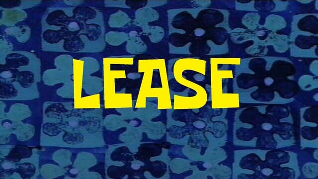 Takeshi Abo - Lease (spongebob Style)