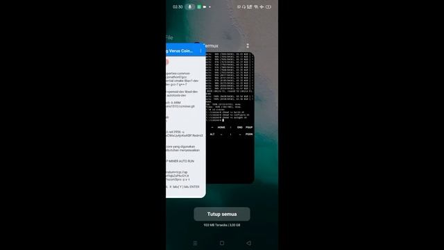 MINING VERUS COIN | CARA MINING VERUS COIN DENGAN TERMUX!!? MINING TERCEPAT DI ANDROID!!!