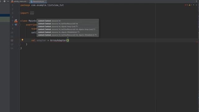 Android studio - listview tutorial смотреть онлайн