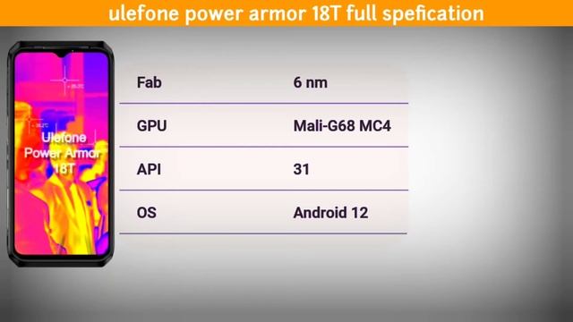 Ulefone power armor 18t full spefication features - specs ulefone smart phone смотреть онлайн