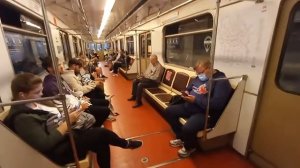 Поездка На Поезде 81-717  Коломенская - Автозаводская