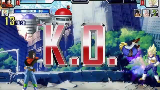 Android 17 & Android 18 vs Piccolo, Vegeta, Tien & Yamcha (DBZ M.U.G.E.N.) смотреть онлайн