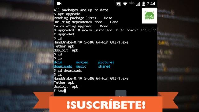 COMANDOS EN LA TERMINAL DE ANDROID - PARTE 3 (TERMUX) смотреть онлайн