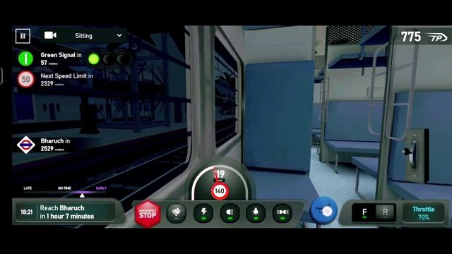 NIGHT JOURNEY WITH INDIAN TRAIN SIMULATOR | ANDROID GAME PLAY #indiantrainsimulator смотреть онлайн