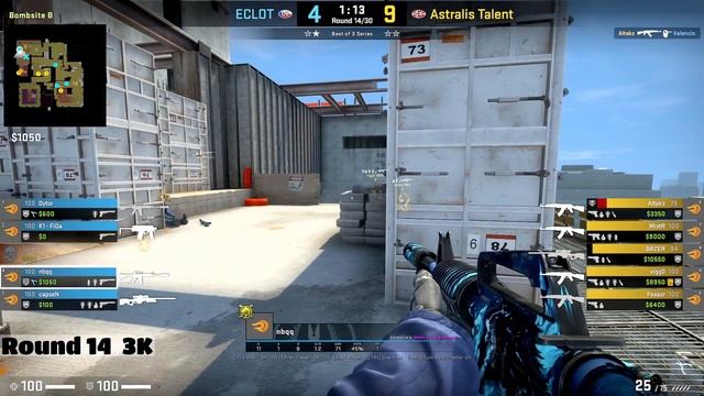 Astralis Talent vs ECLOT Highlights / at Pinnacle Winter Series 3 Regionals смотреть онлайн