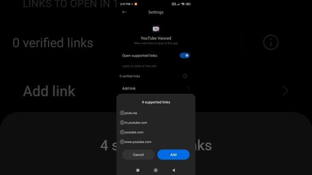 How to set YouTube Vanced as default app and open links directly on Vanced смотреть онлайн