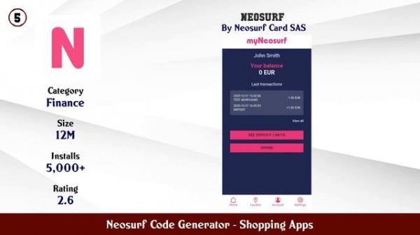 Top 10 Neosurf Code Generator Android Apps