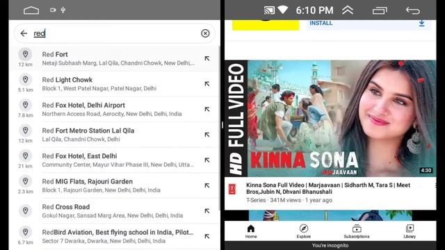 Split screen feature in 9216 Android car stereo - [Step by Step] [Full Video] - Shekhar Maxxlink смотреть онлайн