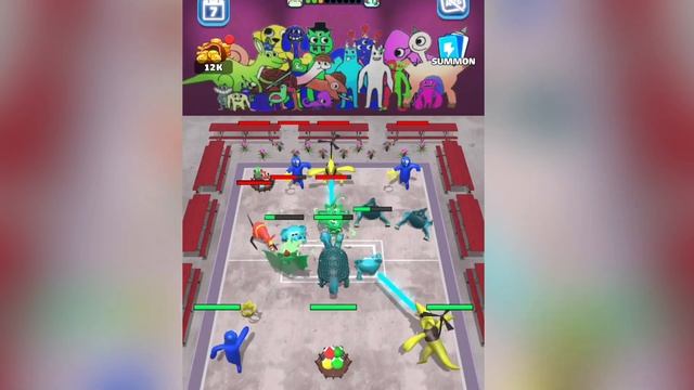 Merge Color Rainbow Friends, ( Merge Rainbow Friends) Banban Monster Gameplay смотреть онлайн