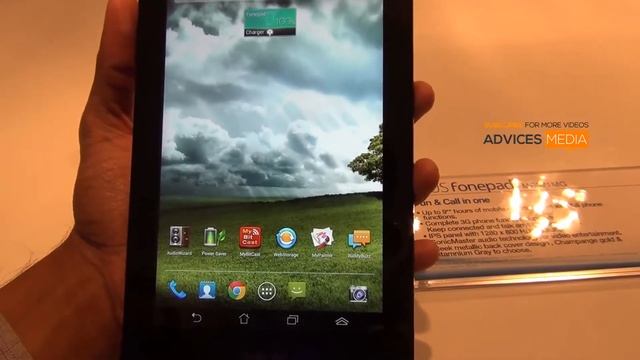 Asus Fonepad 7" Tablet Hands-On by Advices Media смотреть онлайн