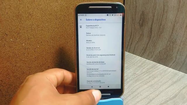 REVIEW DA ROM AICP (Android Ice Cold Project) v13.1 (ANDROID 8.1) NO MOTO G2 | QUE ROM LINDA смотреть онлайн