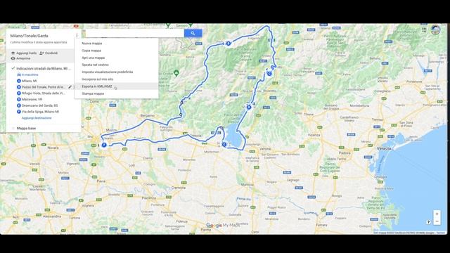 IL NAVIGATORE MOTO MIGLIORE!Come seguire una Traccia GPX смотреть онлайн