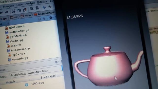 Android Studio running x86 C++ NDK смотреть онлайн
