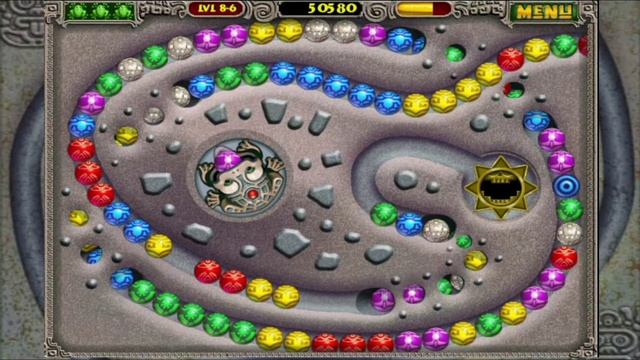 Zuma Deluxe stage 8 level 6 android gameplay смотреть онлайн