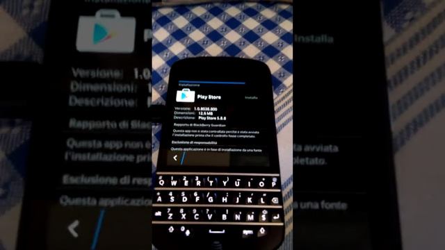 Installare Google Play su BlackBerry OS 10 - leggete la descrizione o il primo commento! смотреть онлайн