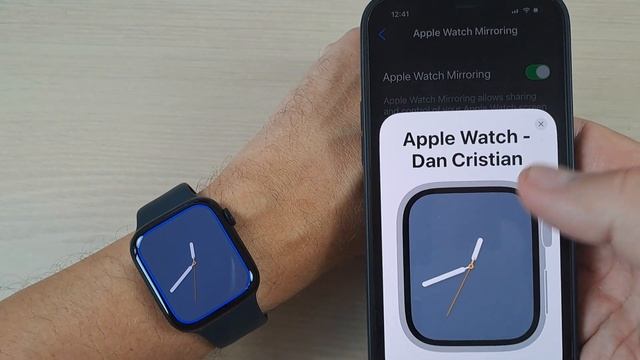 How To Control Apple Watch Screen From IPhone (Screen Mirroring)
