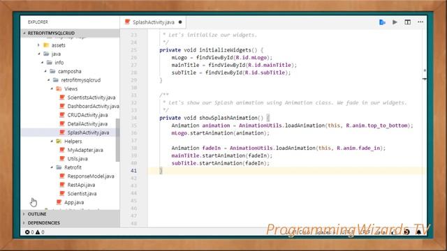 Android Live Courses S1E6: Scientists App - Let's create Splash Screen смотреть онлайн