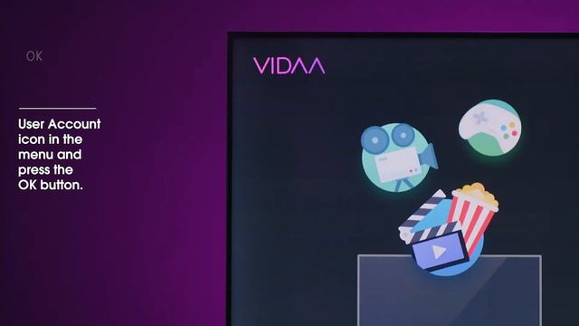 How To Register A VIDAA Account - VIDAA