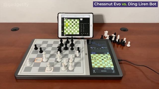 Chessnut EVO vs. Ding Liren Bot on Chess.com 👑 Gadgetify смотреть онлайн