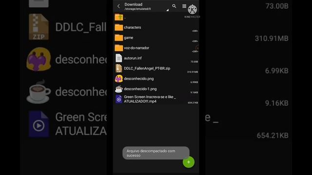 Tutorial de como colocar o mod do Fallen angel no seu ddlc de android смотреть онлайн