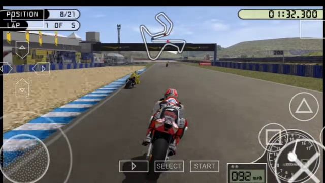 Gameplay Moto Gp PPSSPP Android (rom download in descrption) смотреть онлайн