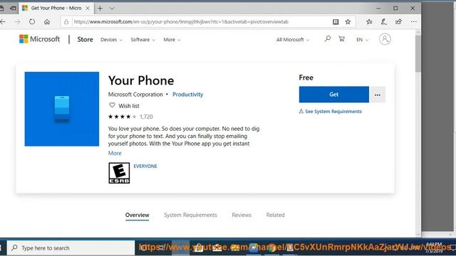 Mirror notifications between Android phone & Windows 10 PC w/ Get Your Phone смотреть онлайн