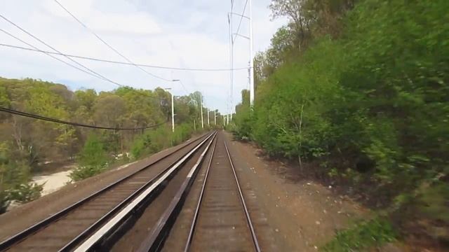 LIRR M3 Front Window Syosset to Cold Spring Harbor смотреть онлайн