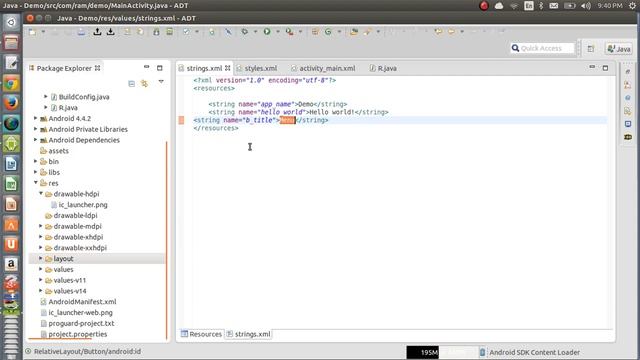 Android Tutorials - 9 : Understanding Project Structure Part - 5 смотреть онлайн