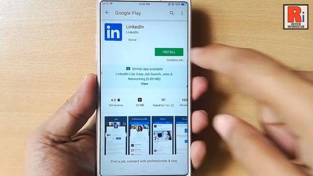 How to Download & Install Linkedin App in Android Device смотреть онлайн