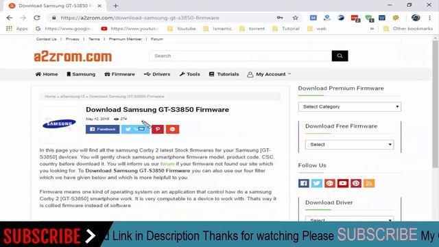 How To Download Samsung Corby 2 GT-S3850 Stock Firmware (Flash File) For Update Android Device смотреть онлайн