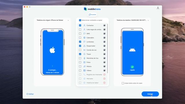 MobileTrans facilita toda a migração do Android pro iPhone (ou ao contrário) смотреть онлайн