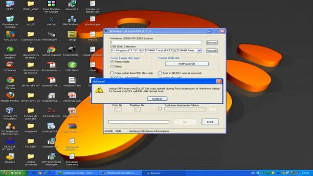 Instalar Windows Xp desde Pendrive смотреть онлайн
