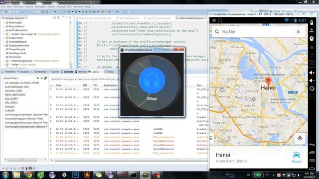 Android Wear: Demo App with Android Wear Preview смотреть онлайн