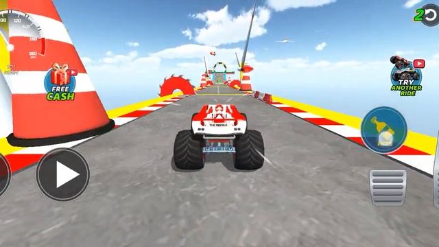 Monster Truck Mega Ramp Impossible Driving - Car Extreme Stunts GT Racing - Android Gameplay #2024 смотреть онлайн