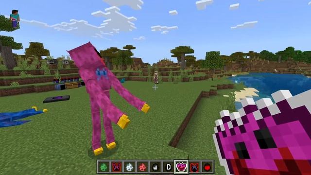 Poppy Playtime Chapter 3 NIGHTMARE HUGGY WUGGY addon Update in MINECRAFT PE смотреть онлайн