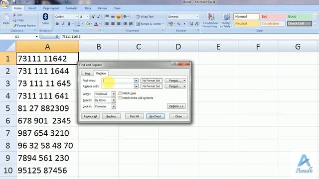 How to Remove Extra Spaces in Mobile Numbers Contact List смотреть онлайн