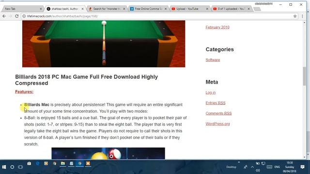 Billiards 2018 PC Mac Game Full Free Download Highly Compressed смотреть онлайн