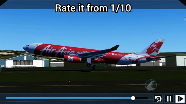 Xplane Mobile A330-300 Air Asia Livery BUTTER -3 FPM#swiss001 смотреть онлайн