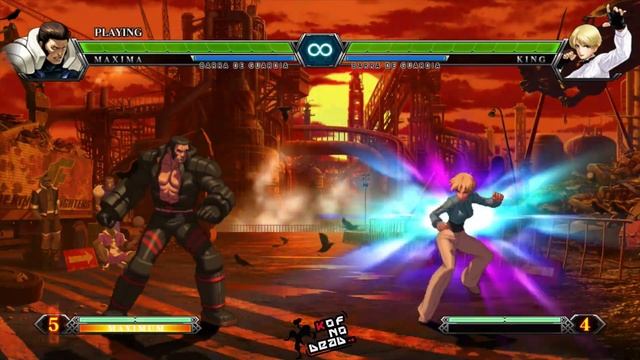 Maxima Detener Poderes vs Todos los personajes KOF XIII Steam Edition смотреть онлайн