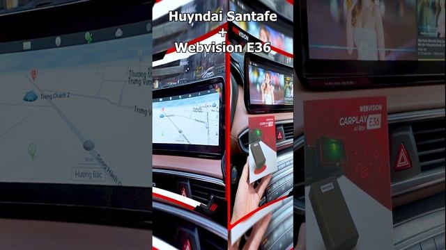 Lắp đặt android Box Webvision E36 cho xe Hyundai Santafe 2022 смотреть онлайн