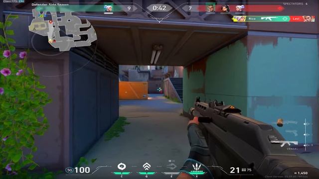Valorant With My CS:GO Crosshair смотреть онлайн